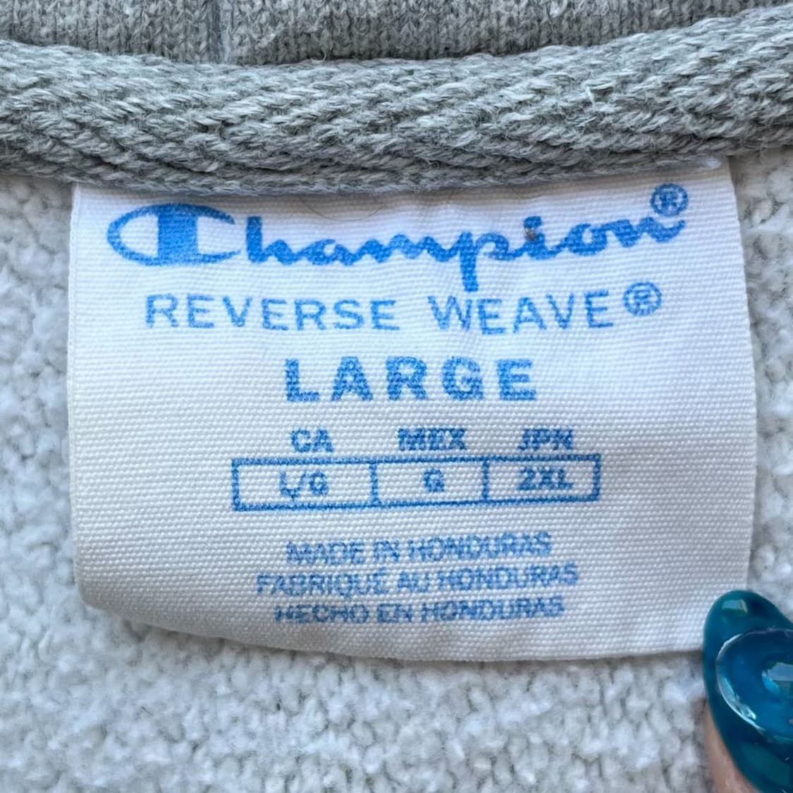 챔피언 리버스 위브 스펠아웃 헤비스웻 후드티 상품이미지5