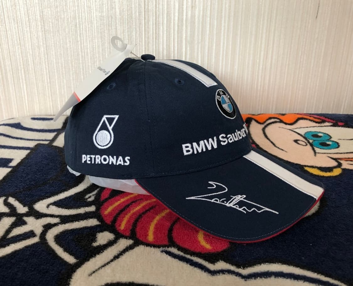 BMW Sauber(자우버) F1팀 레이싱모자/캡/자크 빌뇌브Jr 상품이미지5