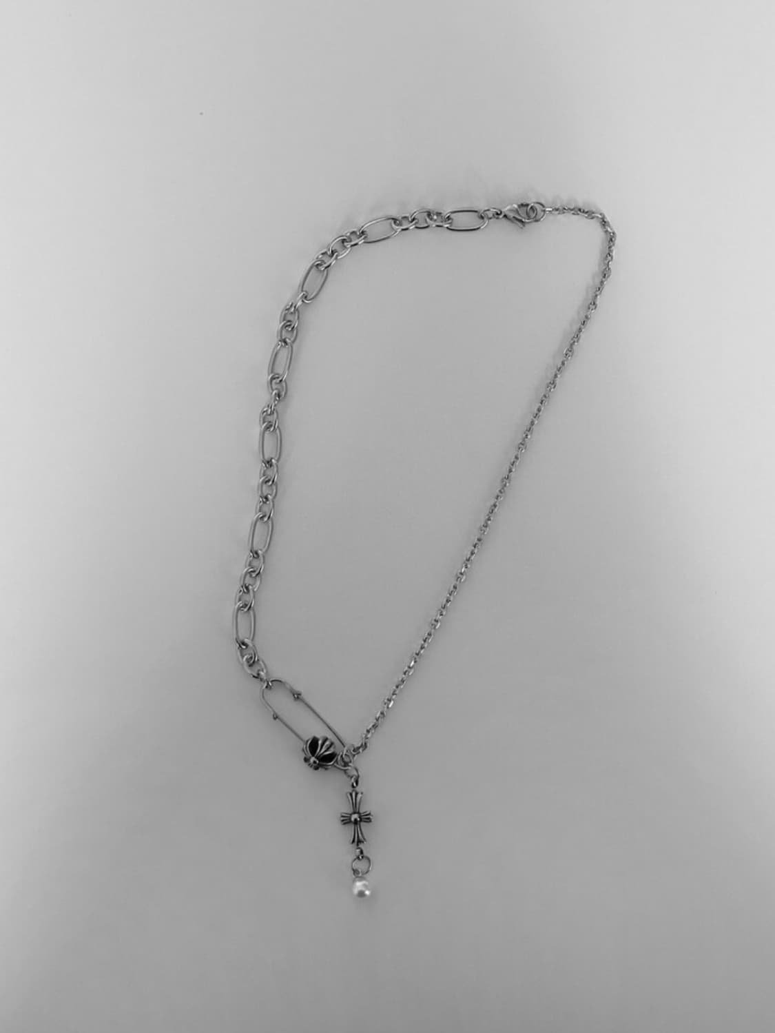오퓨즈 pearl drop necklace펄 드롭 목걸이 상품이미지2