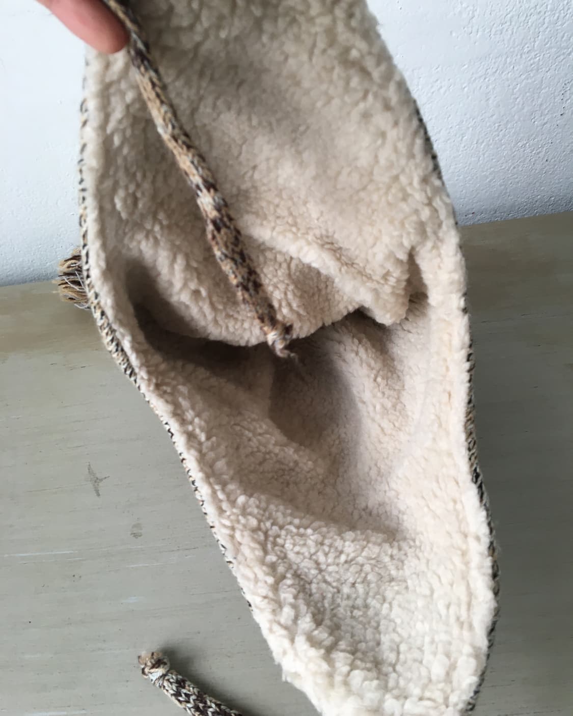  pom snow pattern knit beanie 상품이미지3