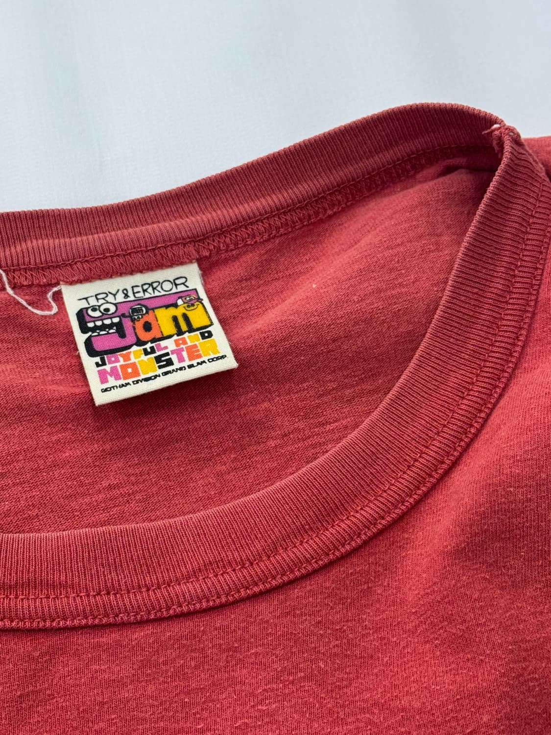 🍒핫소스 괴짜룩 데코라 Jam 프린팅 레이어드 티셔츠🍒 피그먼트 상품이미지6