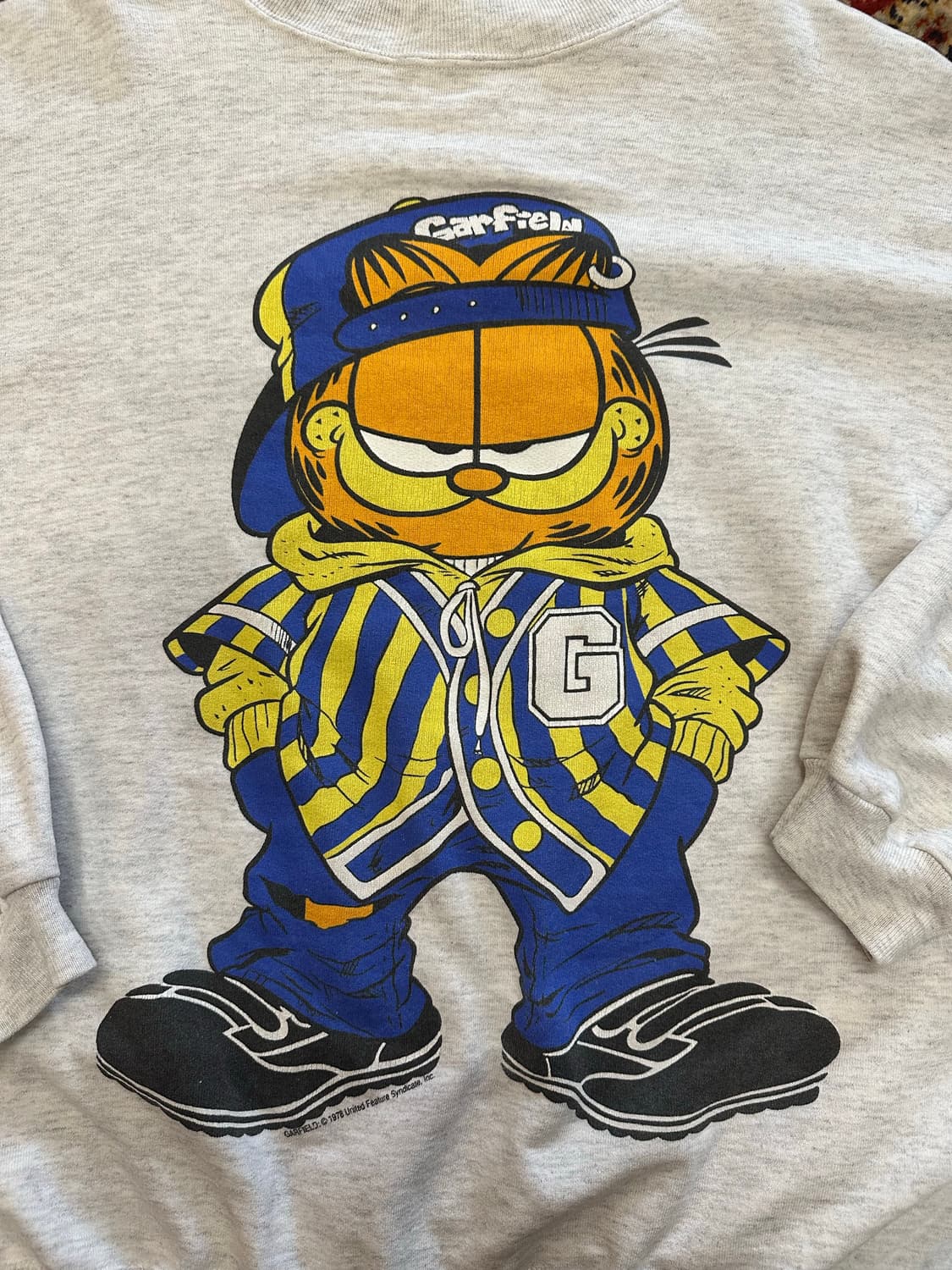 90s Garfield "Hip-Hop Style" Sweatshirt  상품이미지2