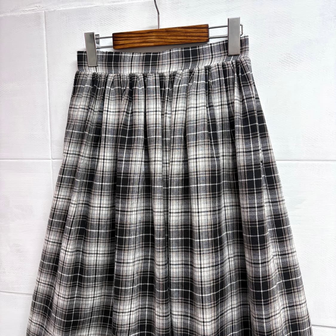 LOGOS DAYS 체크 롱 스커트 JPN 상품이미지2
