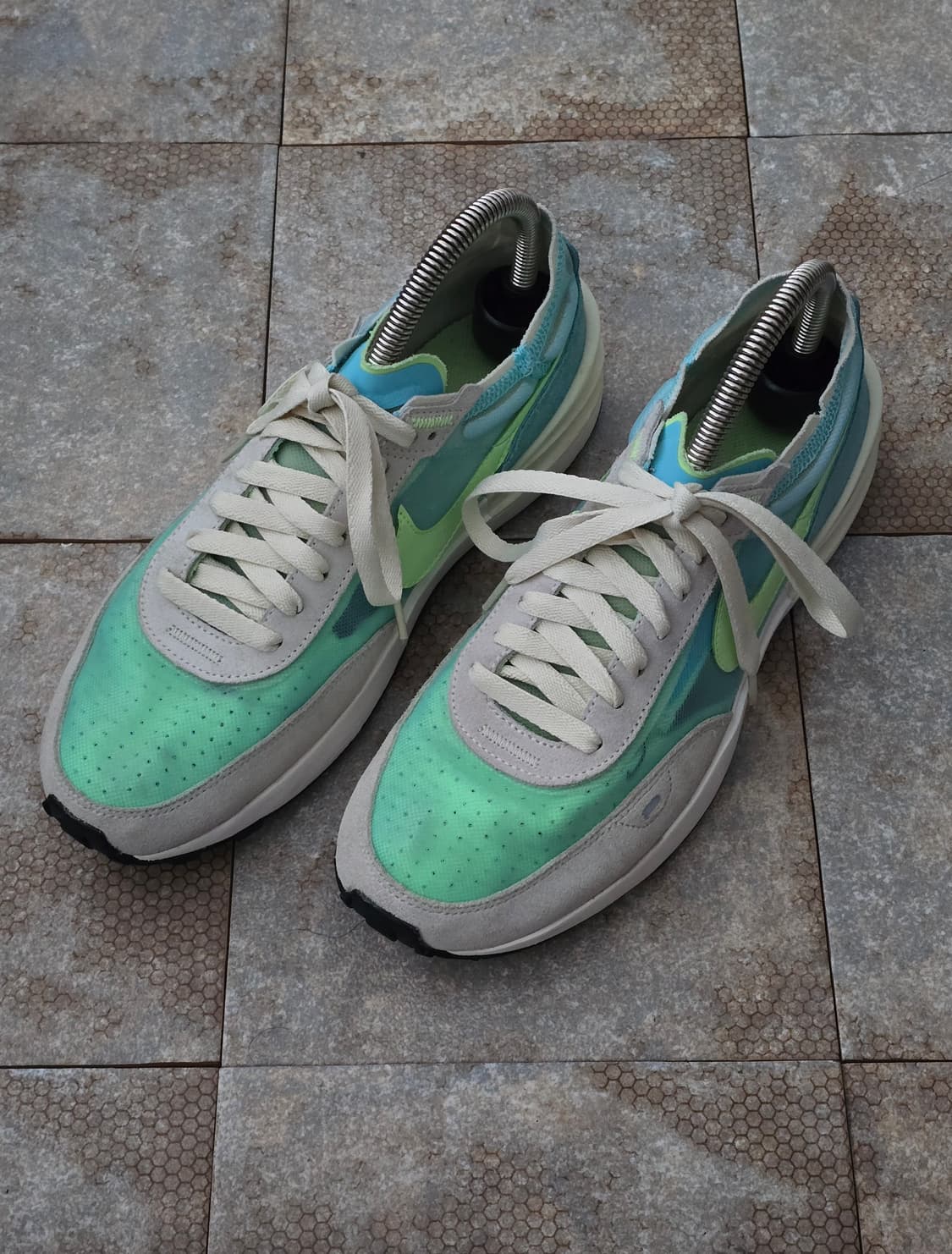 (250)나이키 와플 원 블리치드 아쿠아 상품이미지1