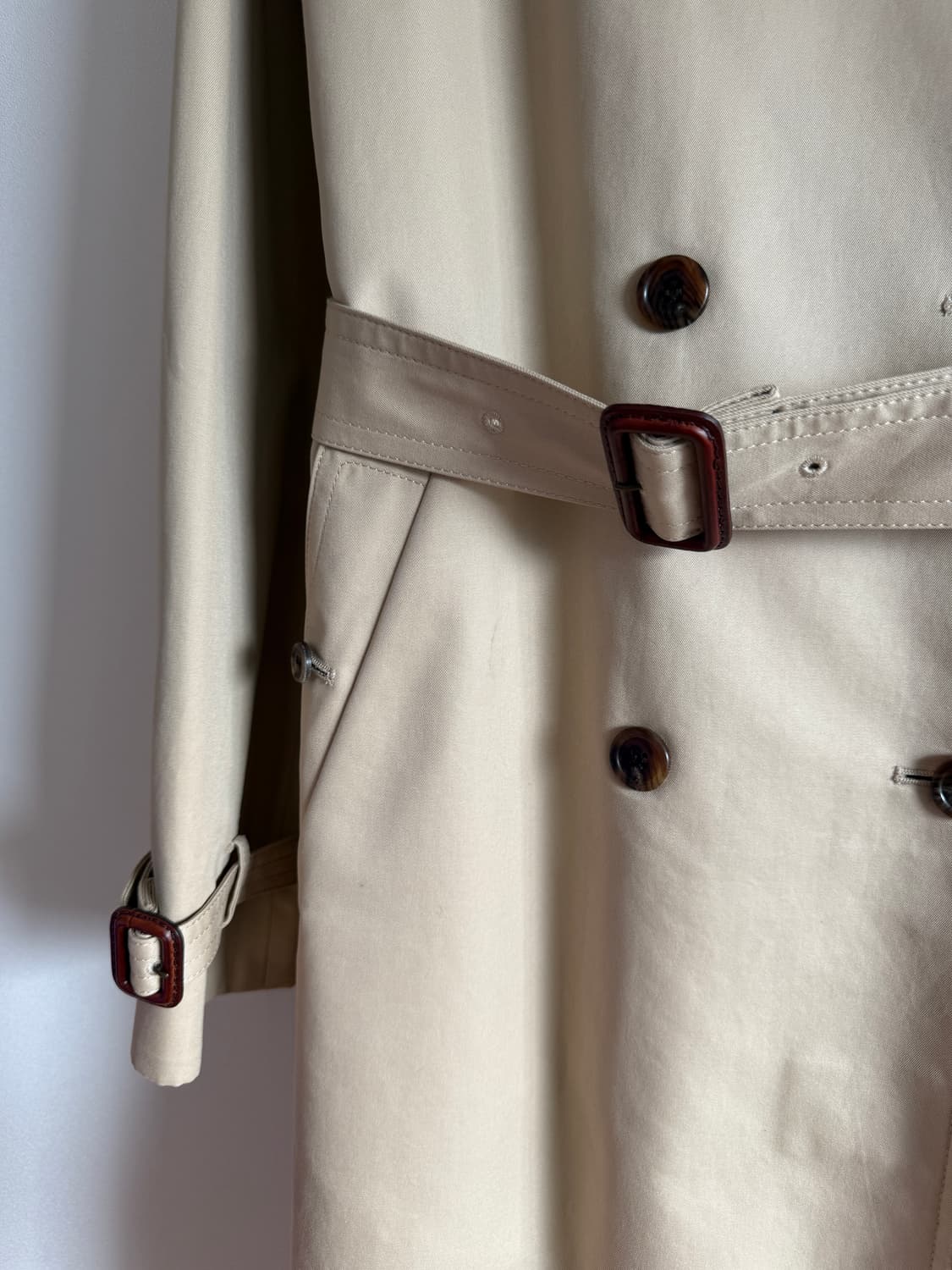 키이스(KEITH) 울 트렌치 코트 상품이미지4