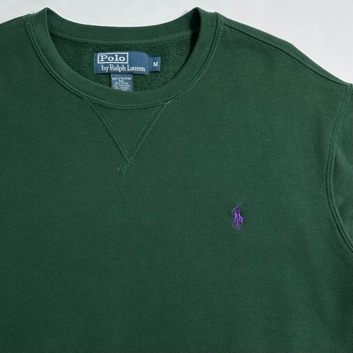 폴로 랄프로렌 그린 맨투맨 상품이미지3
