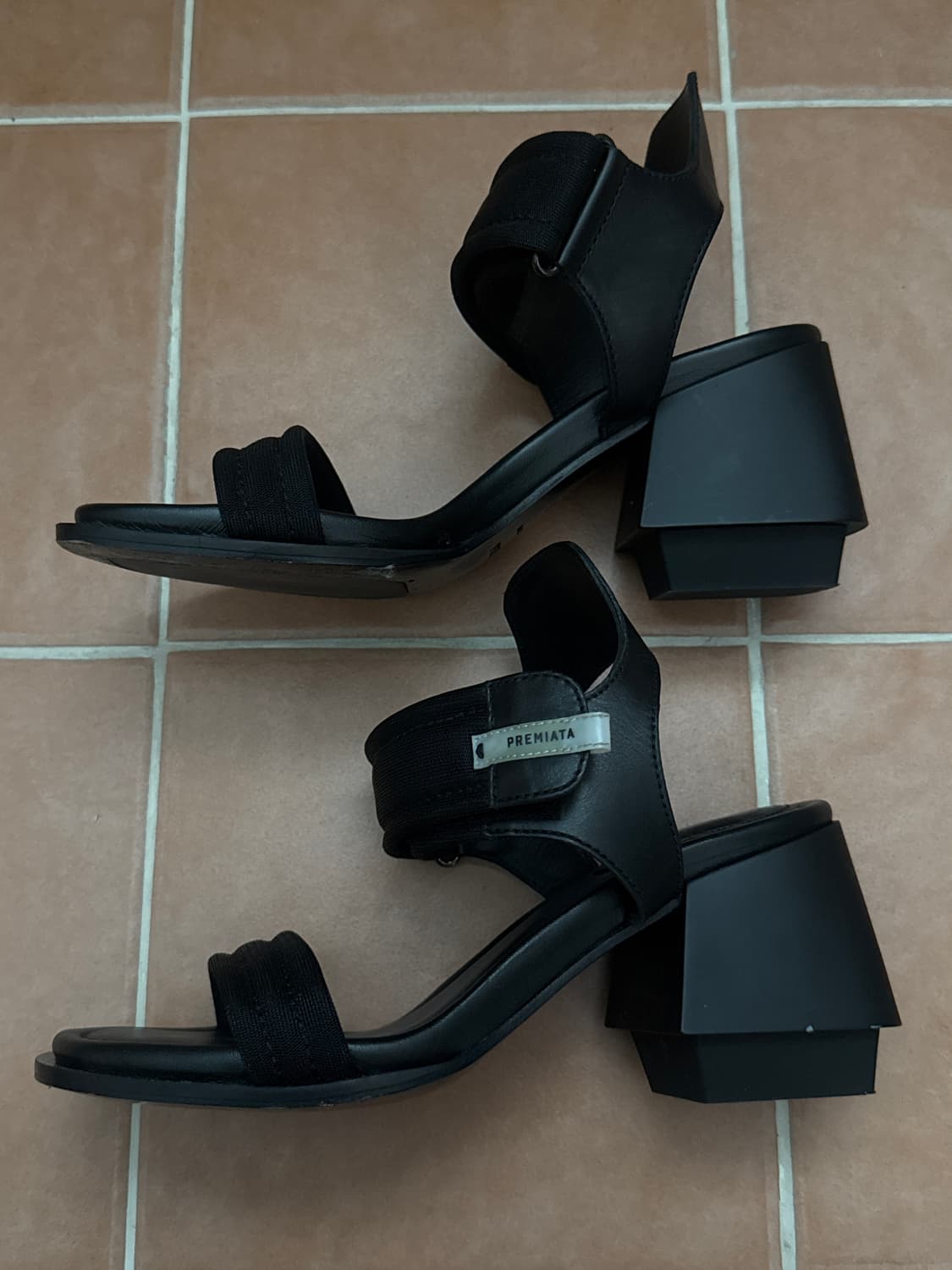 프리미아타 벨크로 스트랩 힐 샌들 상품이미지2