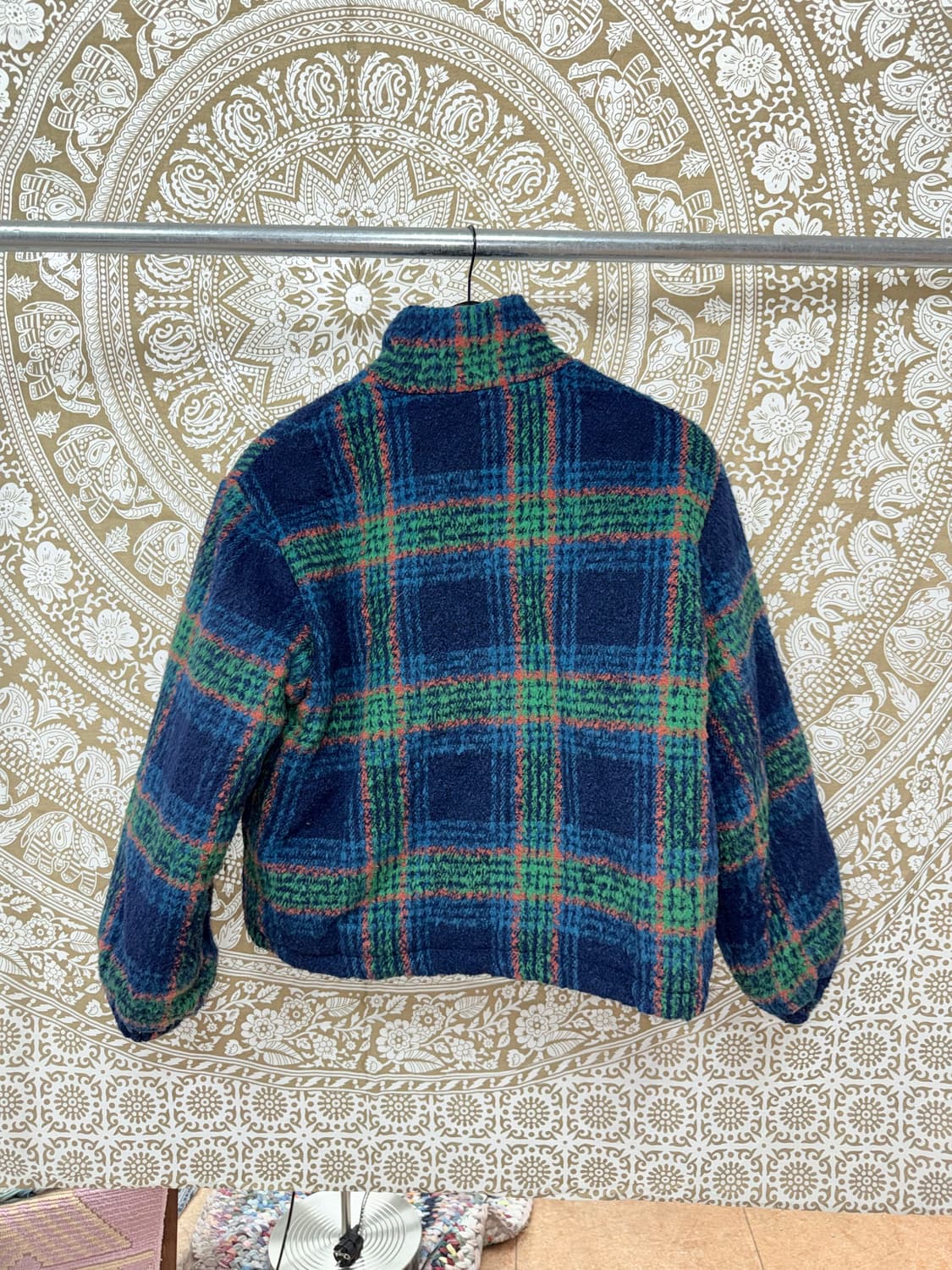 LAP 랩 여성 체크 크롭 패딩  상품이미지4