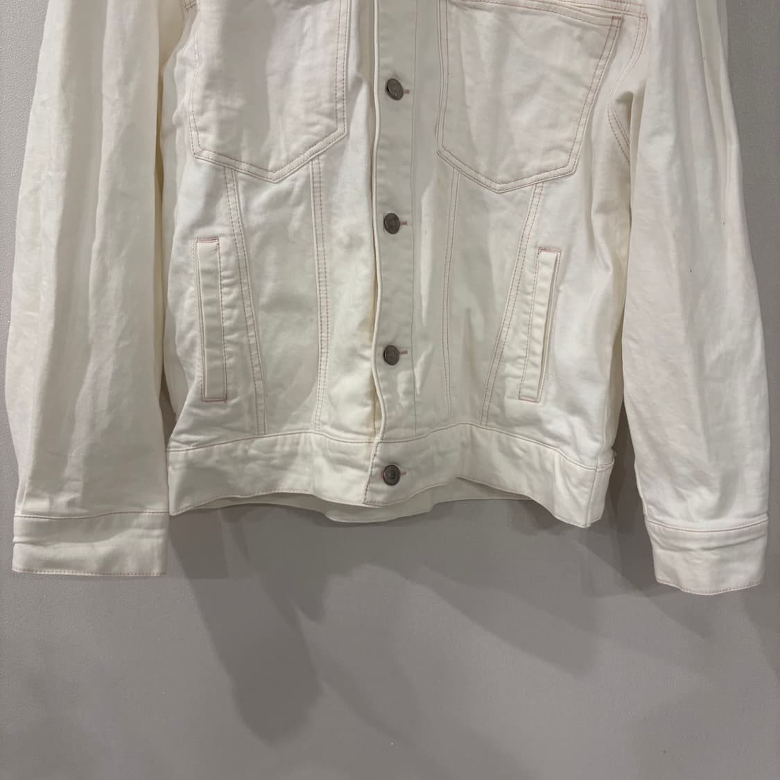 안다르 화이트 데님 자켓 상품이미지2