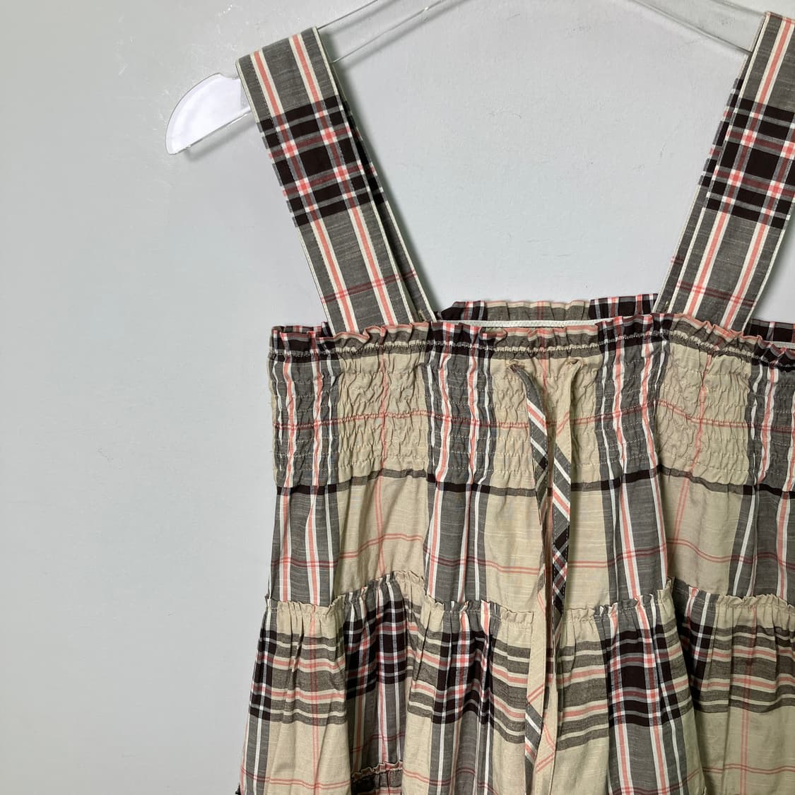 버버리 블루라벨 체크 끈 원피스 상품이미지3