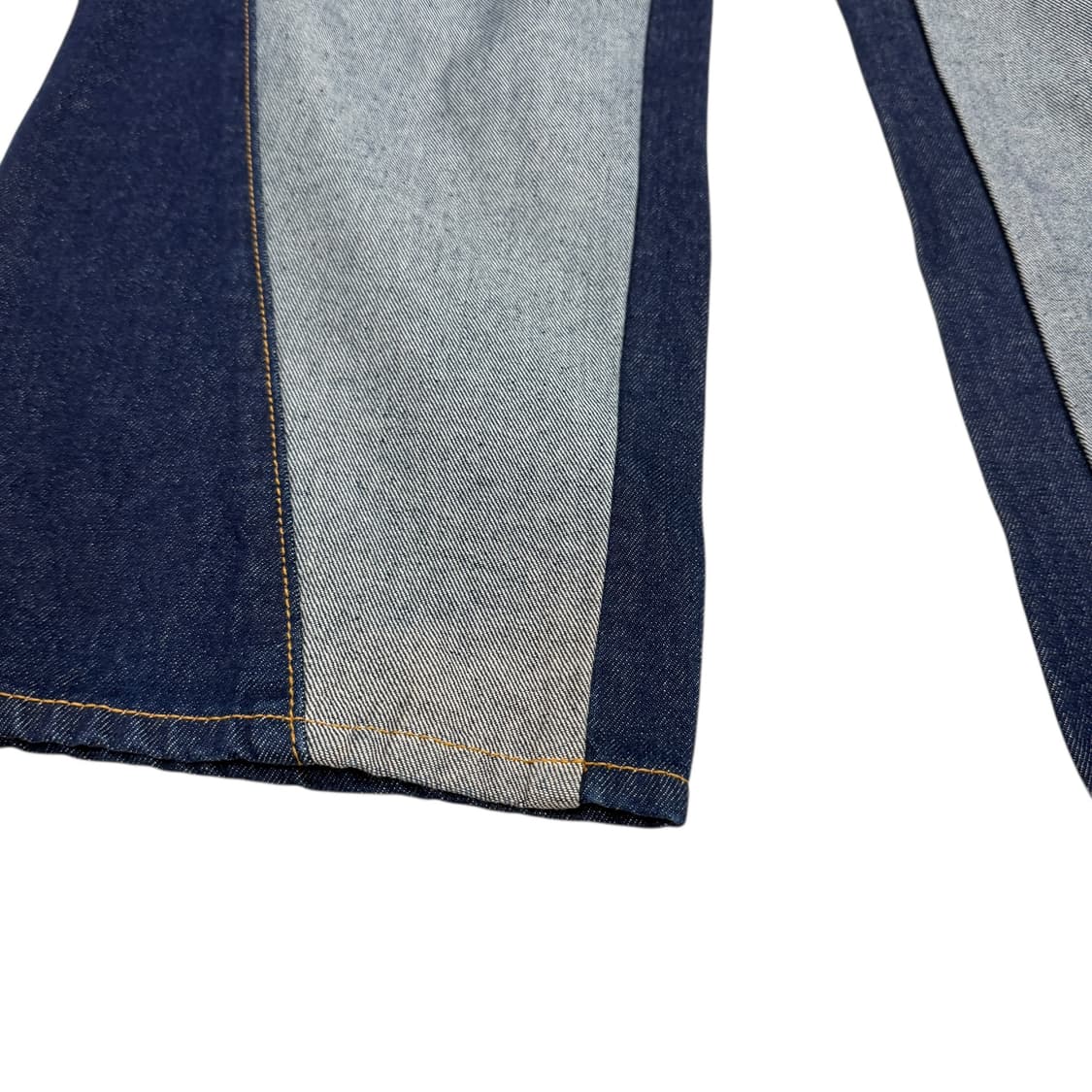 스컬프터 리버스 블록 데님팬츠 바지 블루 XL 상품이미지2