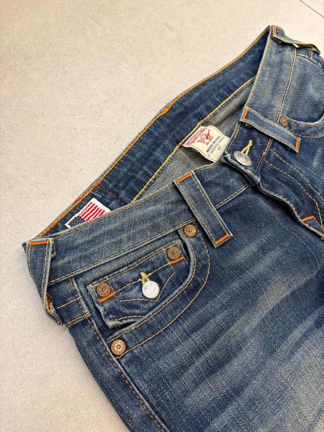 트루릴리전 부츠컷 데님 상품이미지4