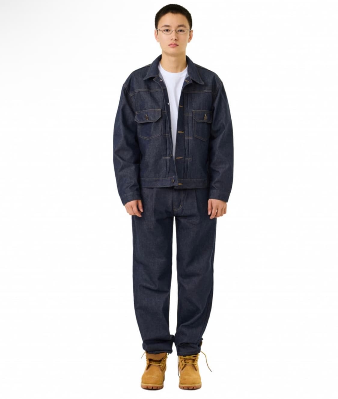 [논페이드] 트러커 데님 셋업 상품이미지1