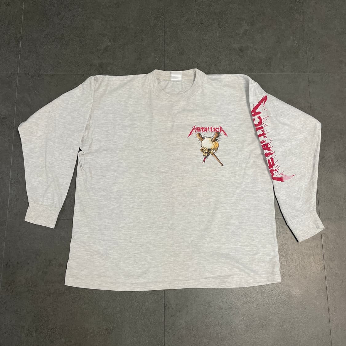 90s 빈티지 메탈리카 롱슬리브 티셔츠 상품이미지1