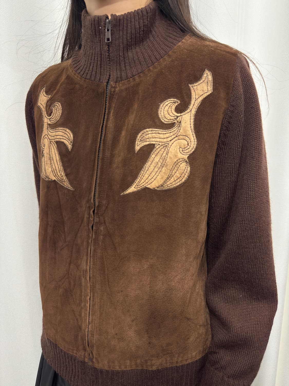 clioo western detail knit zipup 상품이미지3
