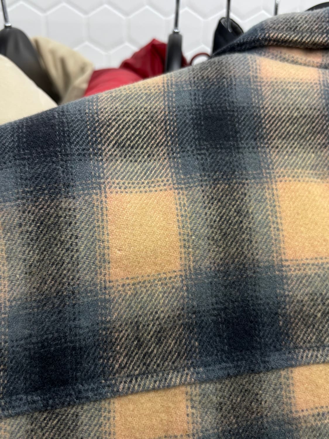 랭글러 체크 누빔 자켓 상품이미지6