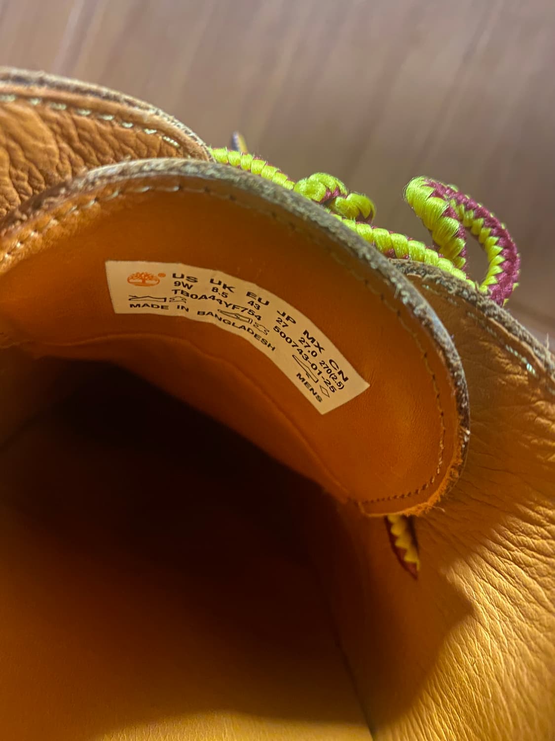 팀버랜드 안드레 m 호프완 보트슈즈 단품 270 상품이미지2