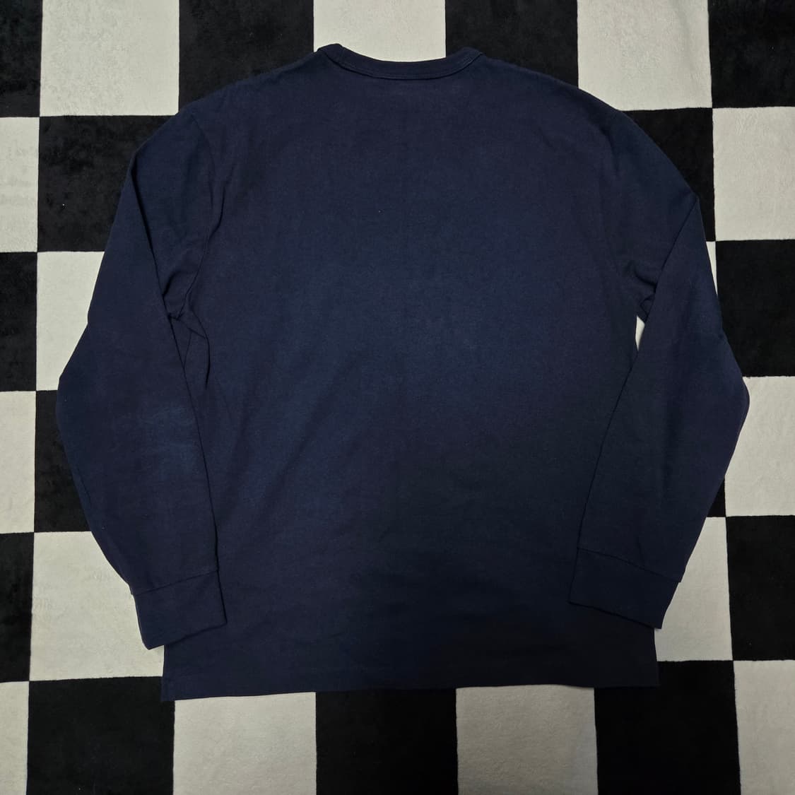 M 폴로랄프로렌 클래식 헤비웨이트 긴팔티셔츠 롱슬리브 네이비 상품이미지4