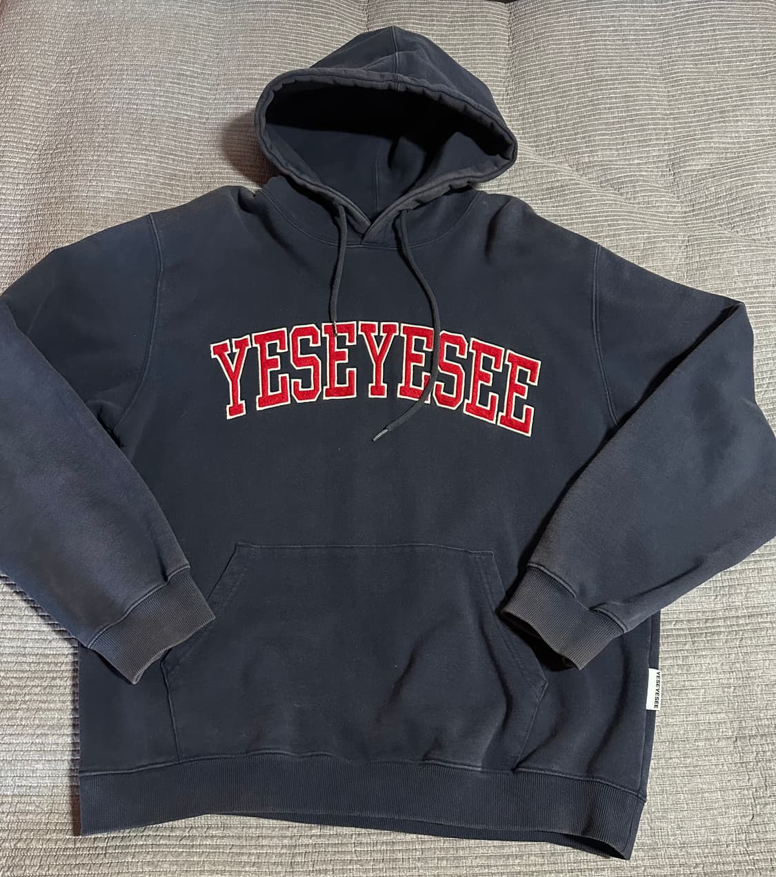 (XL)예스아이씨 후드티 네이비 상품이미지1