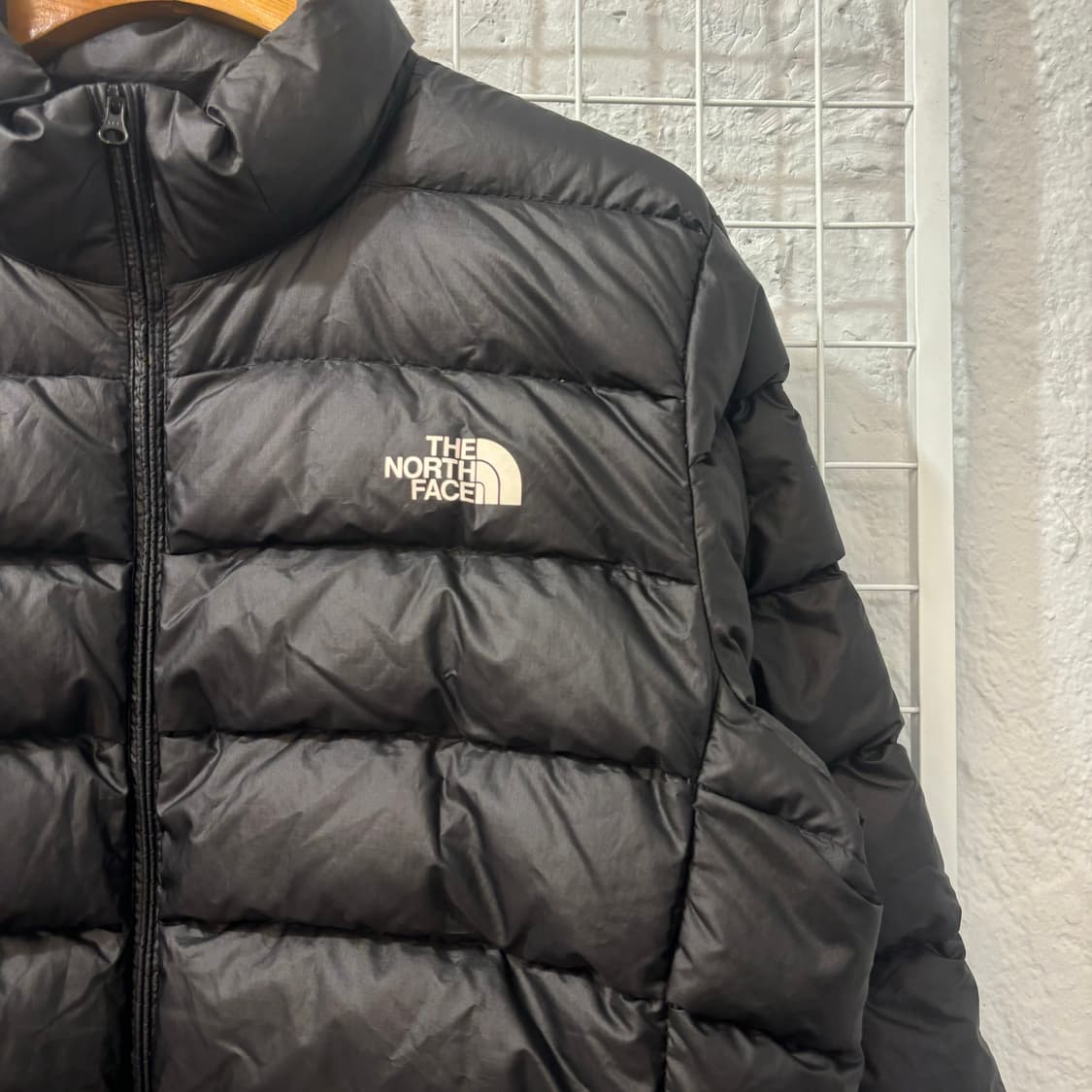 노스페이스 블랙 경량패딩 자켓 M 상품이미지5