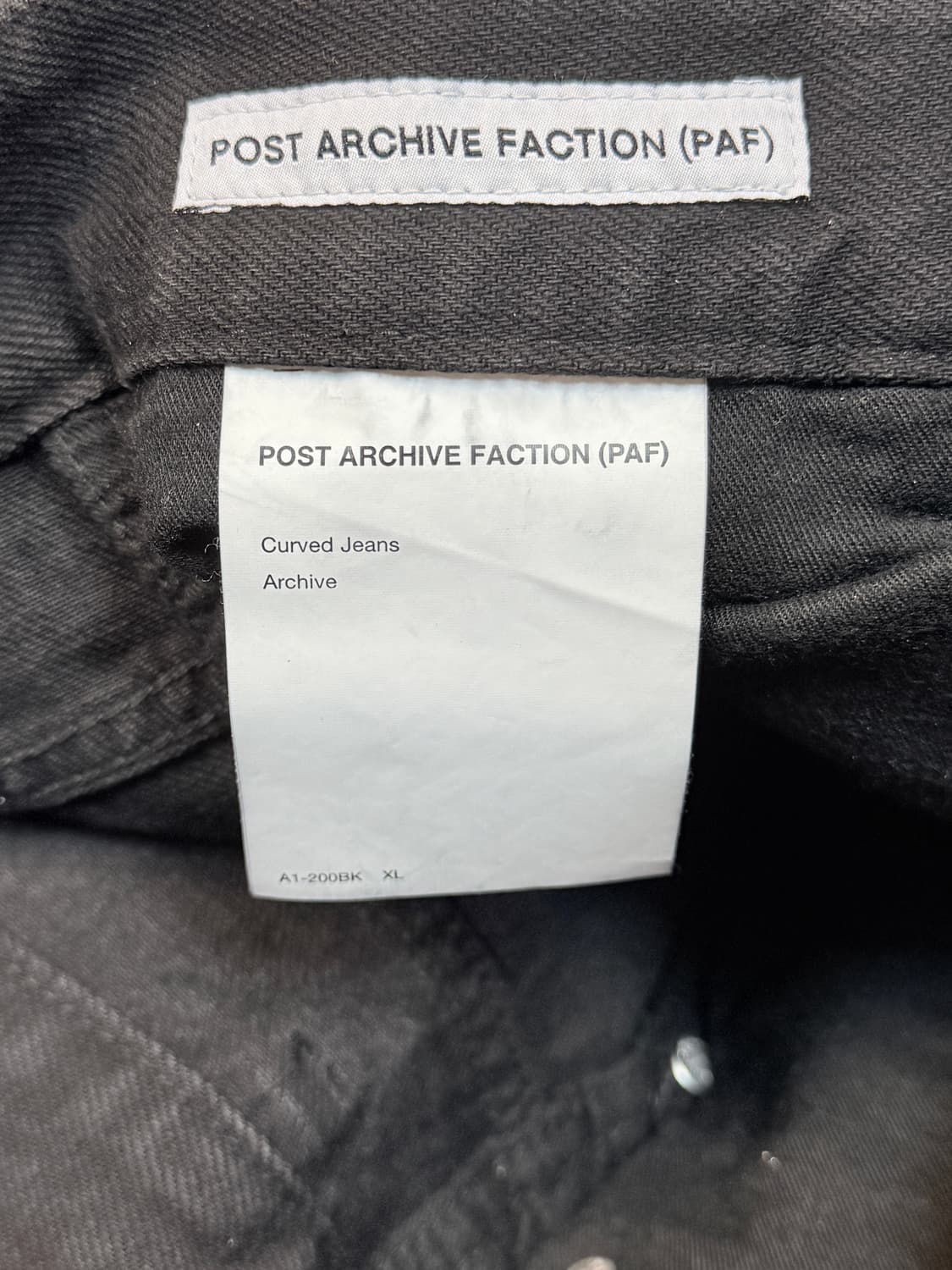 포스트아카이브팩션 커브드 팬츠 상품이미지2