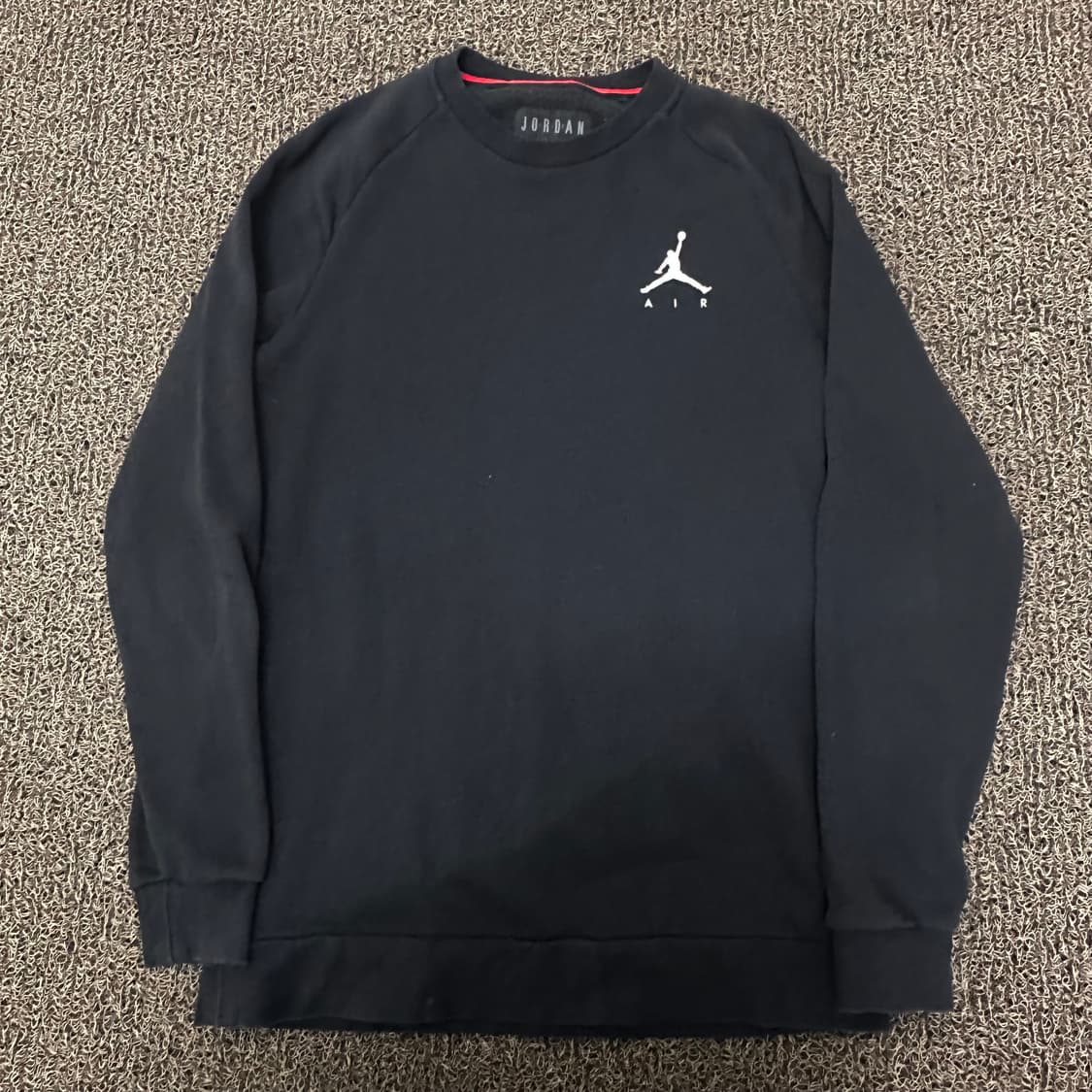 NIKE 나이키 조던 기모 긴팔티셔츠 블랙 S 상품이미지1