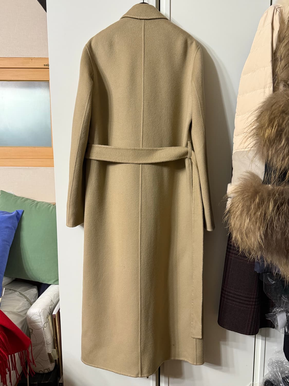 Blossom h company 울캐쉬 롱 코트   총장 130 상품이미지8