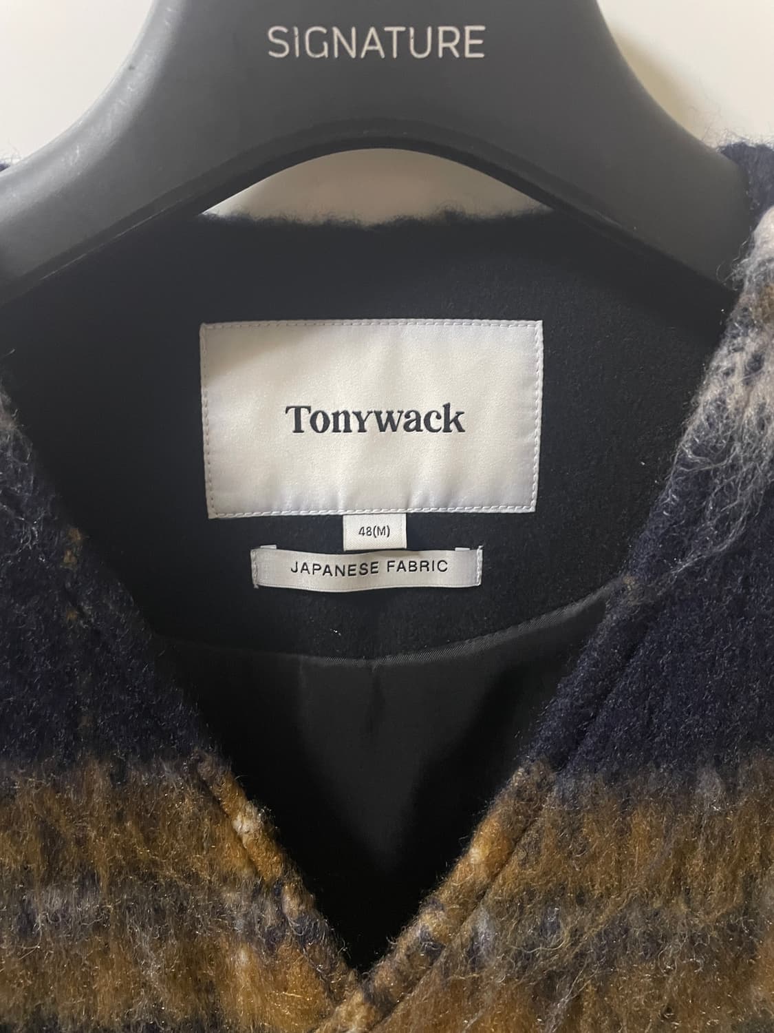 토니웩 23fw 모헤어 가디건/블루종 상품이미지2