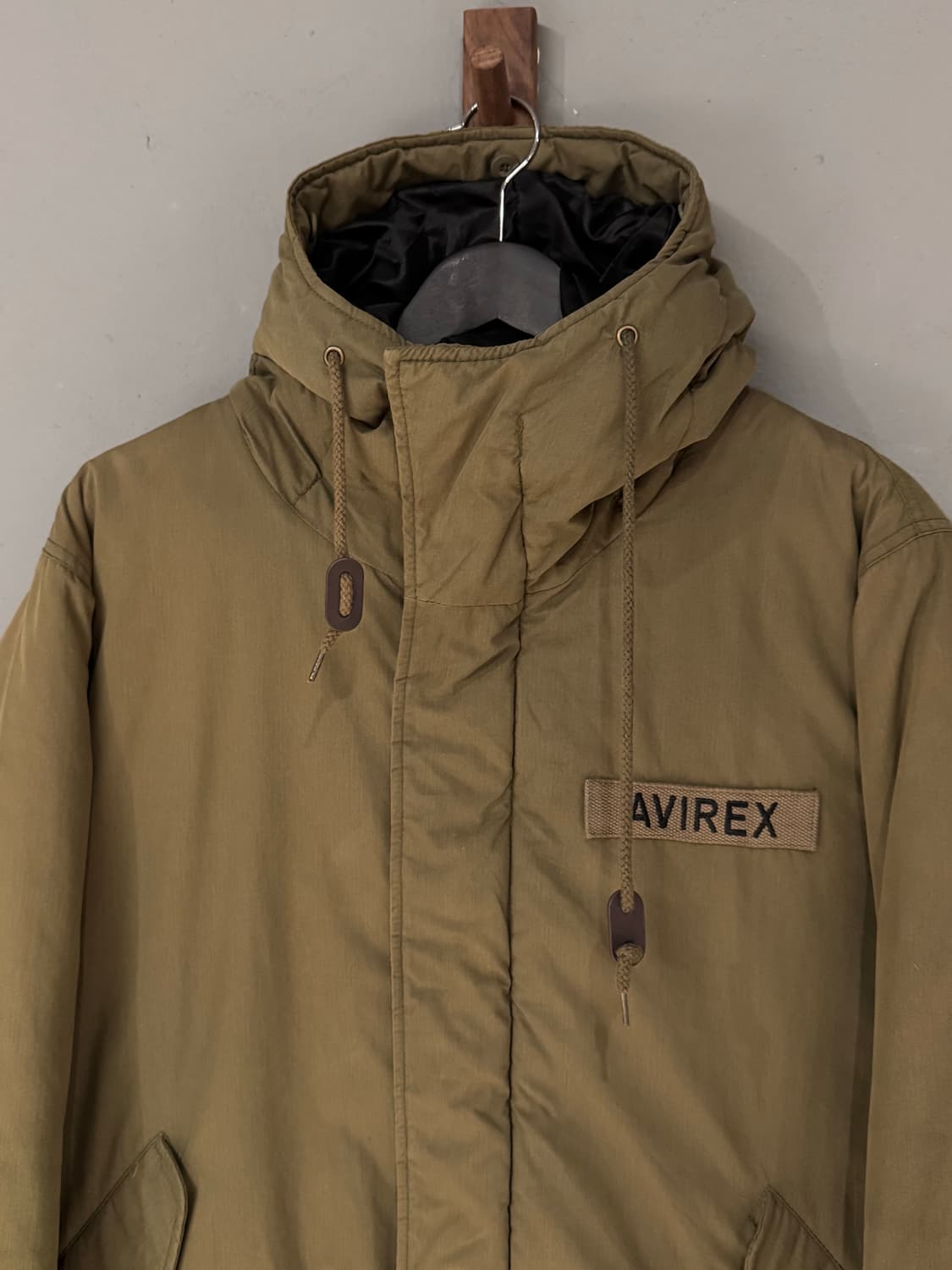 아비렉스 밀리터리 피쉬테일 후드 파카 상품이미지2