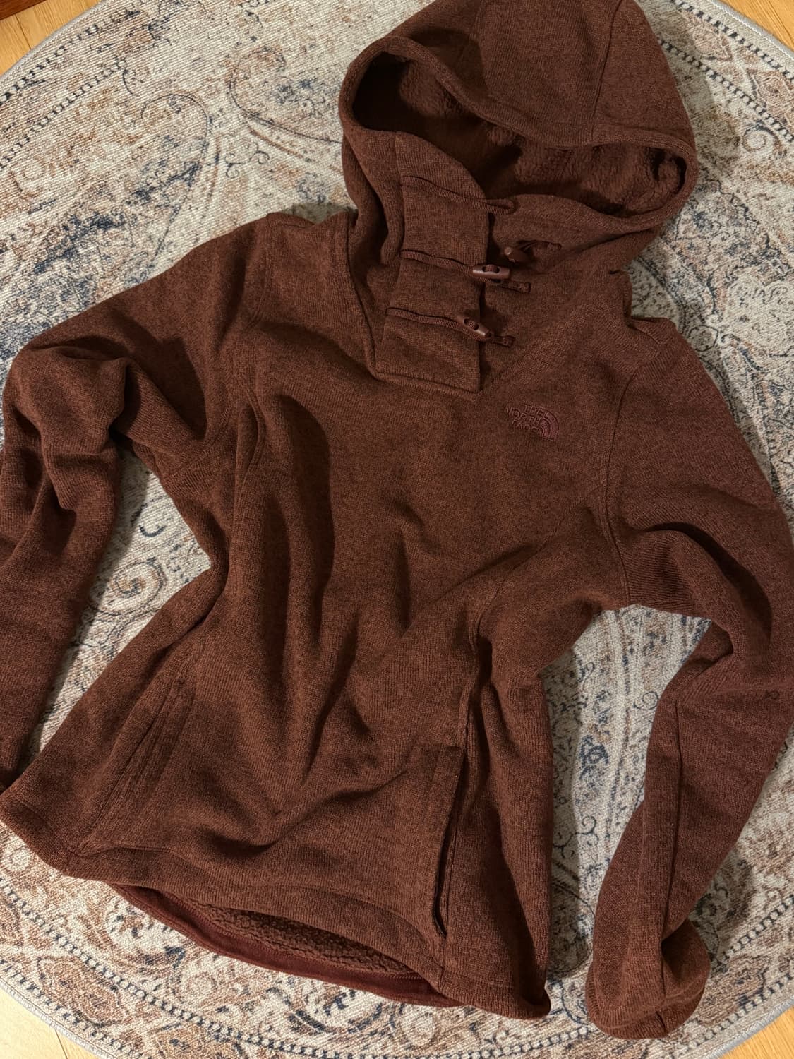 빈티지 노스페이스 토글넥 후드 상품이미지1