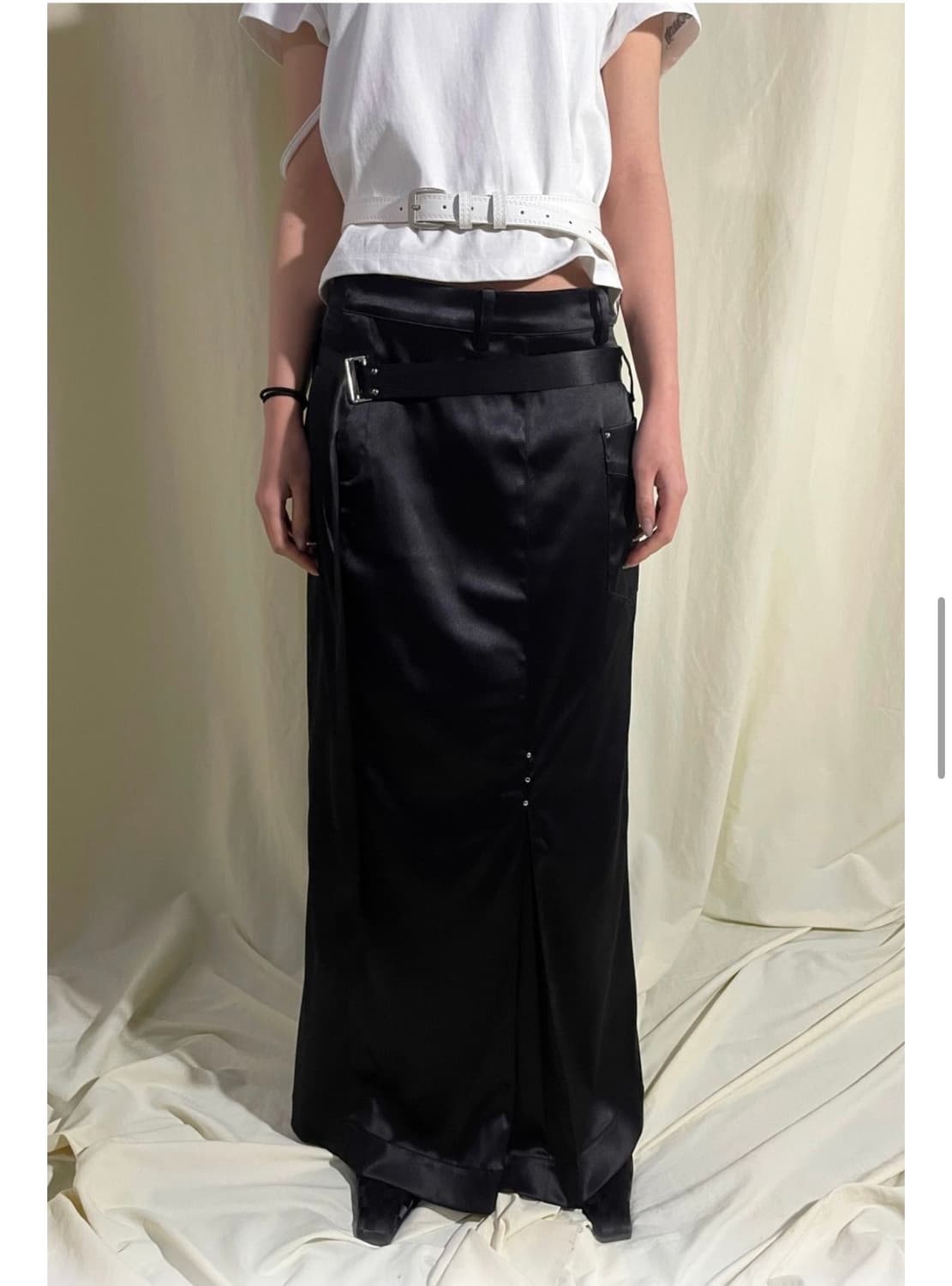 스틸레써디 glossy maxi skirt 상품이미지8
