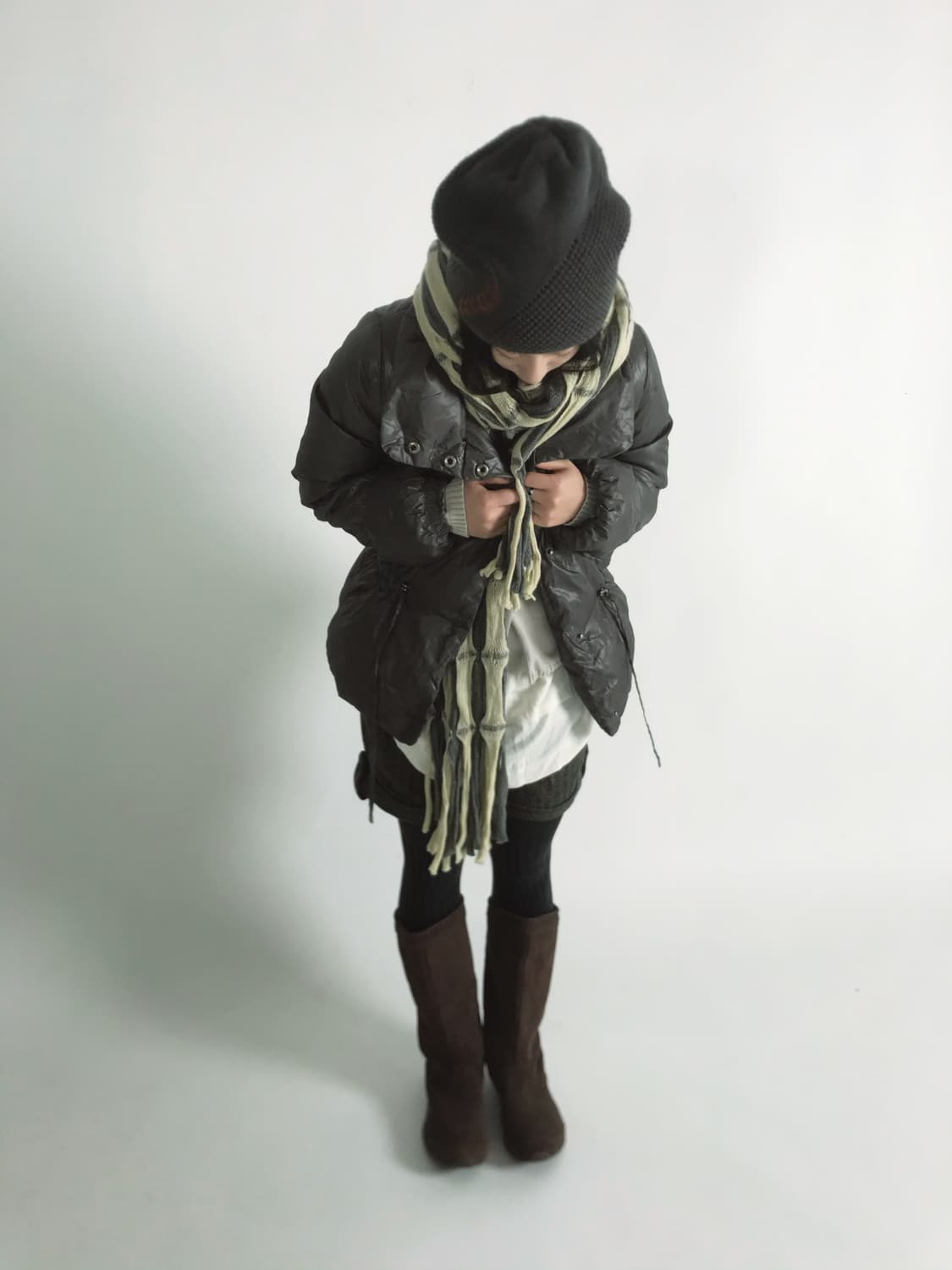 Waffle knit 🌾 loose fit binnie  상품이미지9