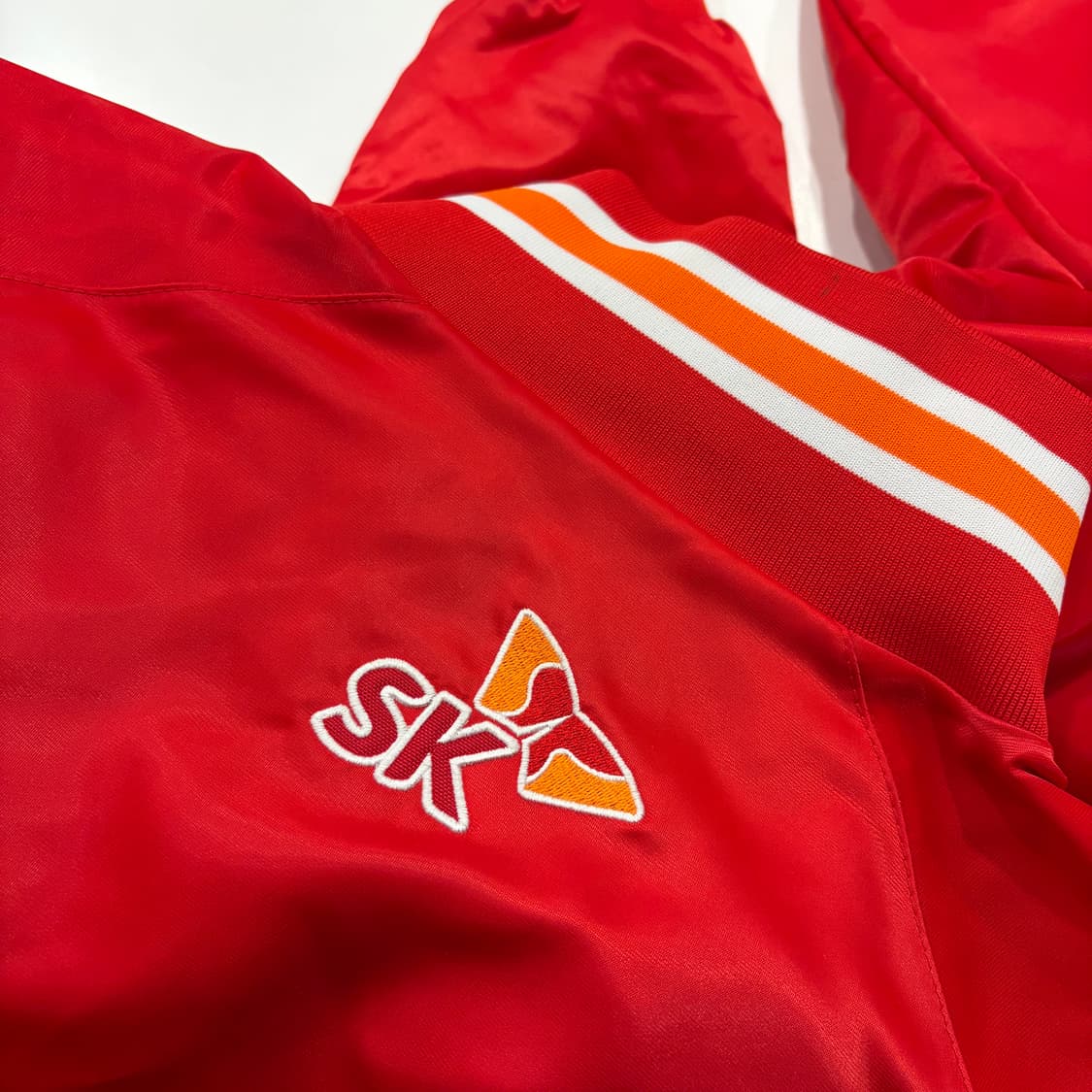 [XL] SK 와이번스 야구 점퍼 레드 B314 상품이미지9