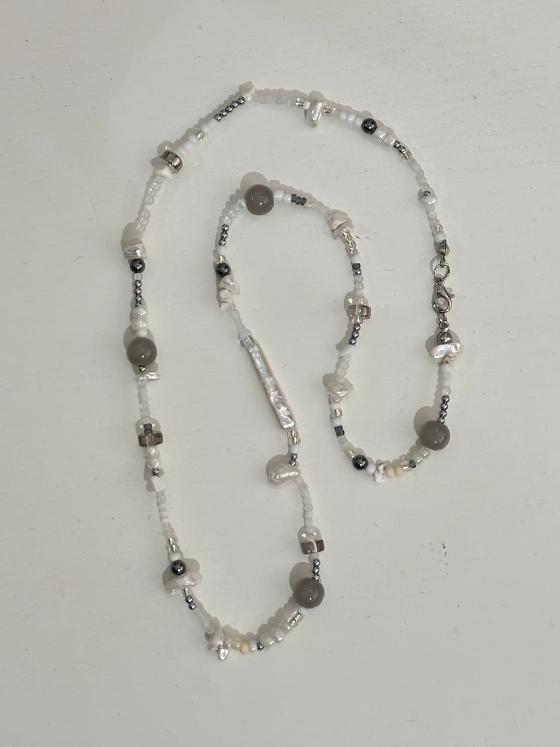 Pearl Mixed Necklace 상품이미지3
