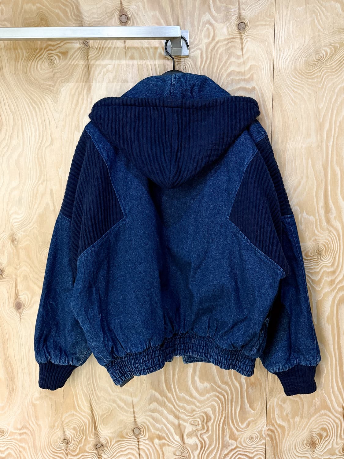 Ruck Dam 90's 데님 후드 봄버 자켓 상품이미지5