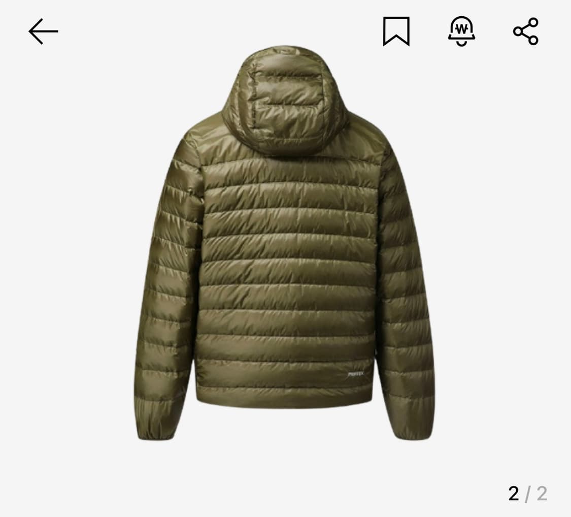 살로몬 엑스 퓨즈 경량패딩 상품이미지2