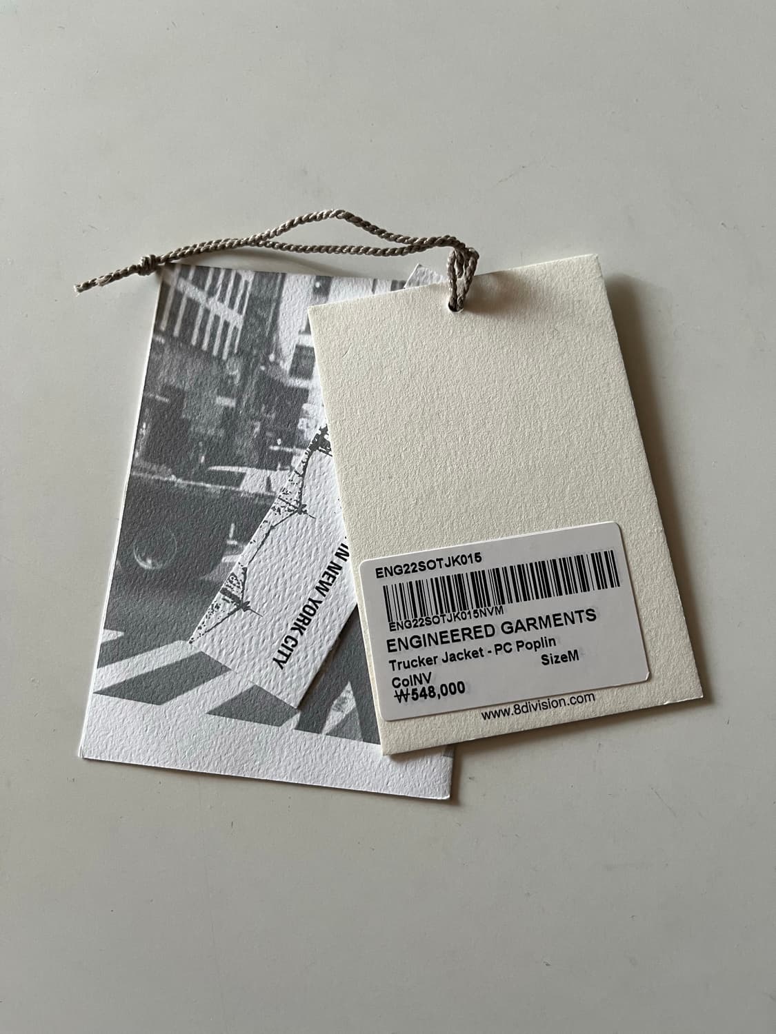 엔지니어드가먼츠 트러커 자켓 (네이비, M) 상품이미지4