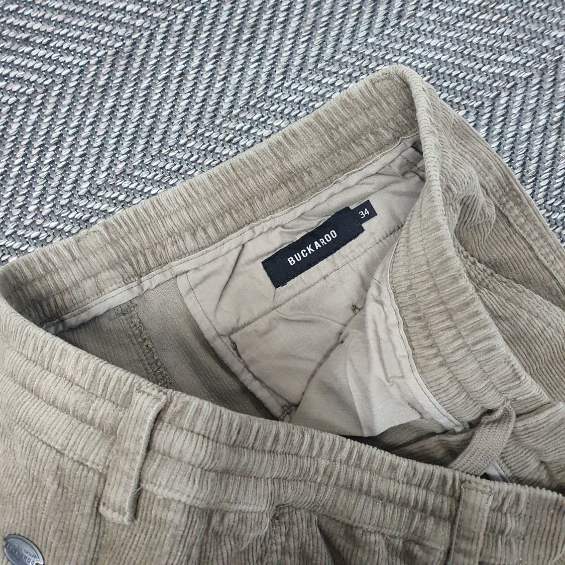 버커루 골덴 스판 면바지 남자34 상품이미지2
