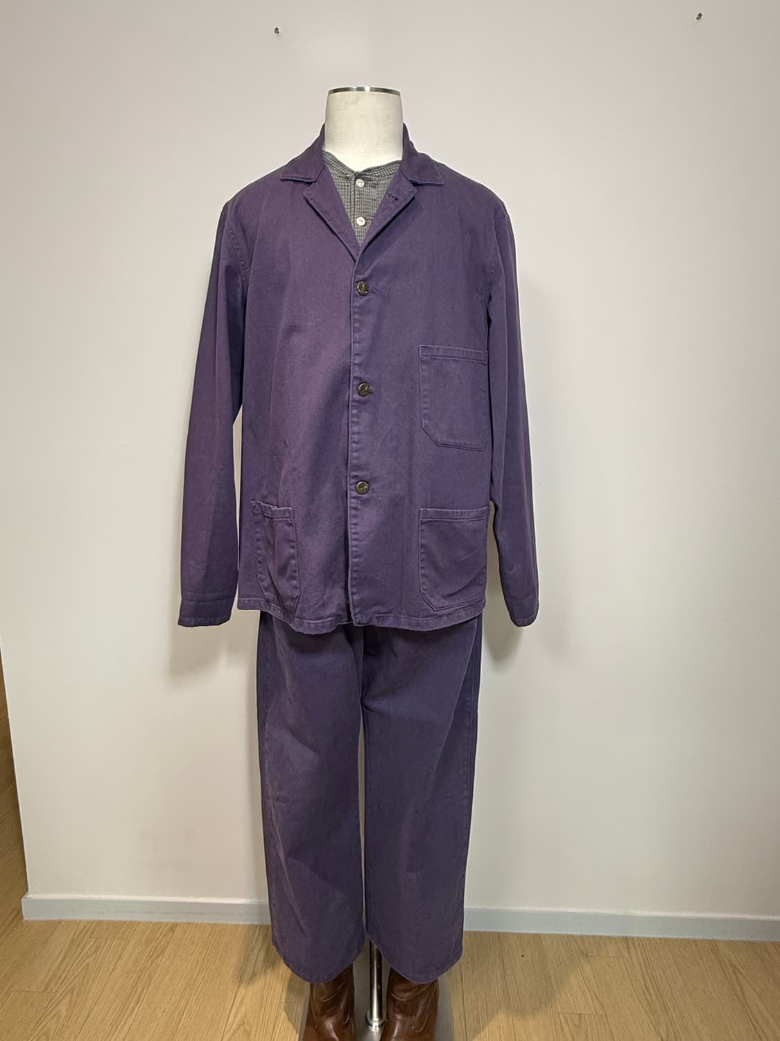 LVC 선셋코트 1880 치노 셋업 퍼플 상품이미지2