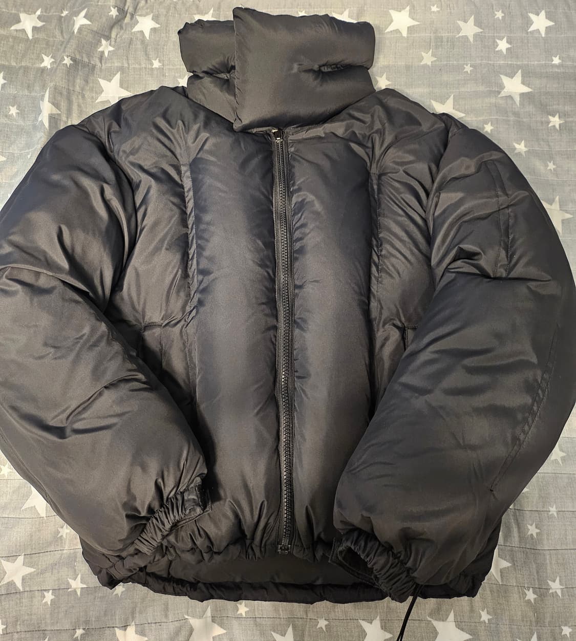 DNSR 하이넥 푸퍼 패딩 블랙 상품이미지2