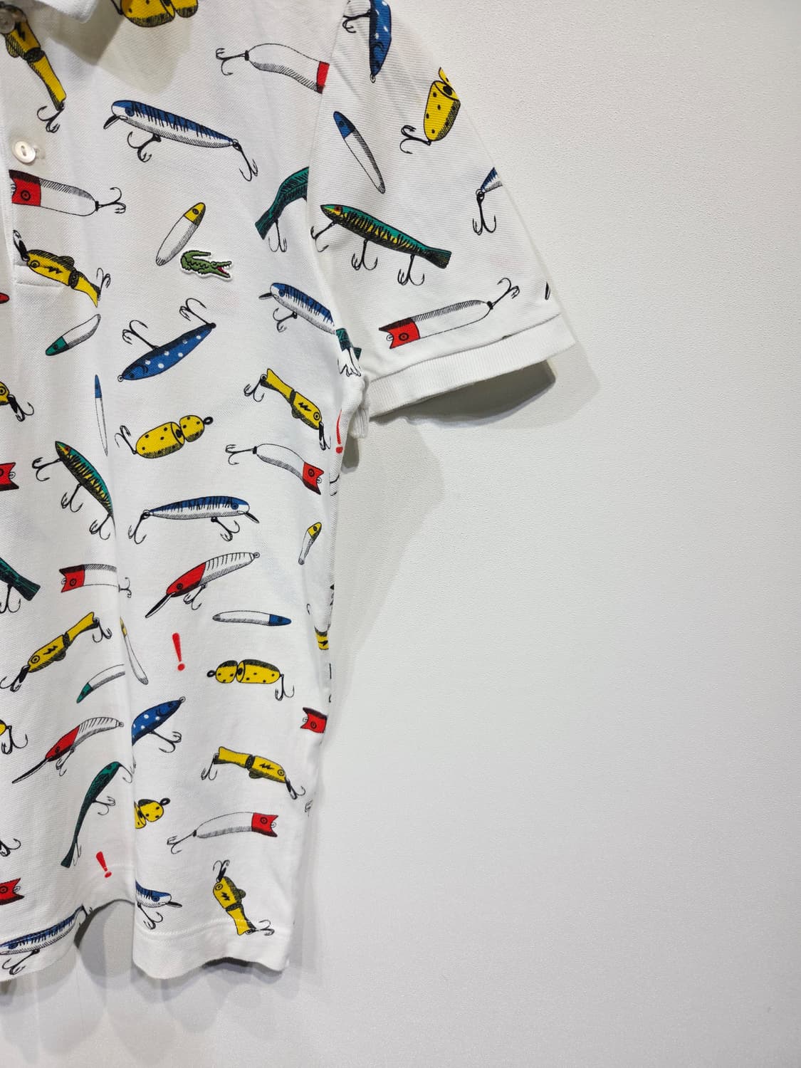 라코스테 라이브 루어 패턴 반팔 카라티 상품이미지5