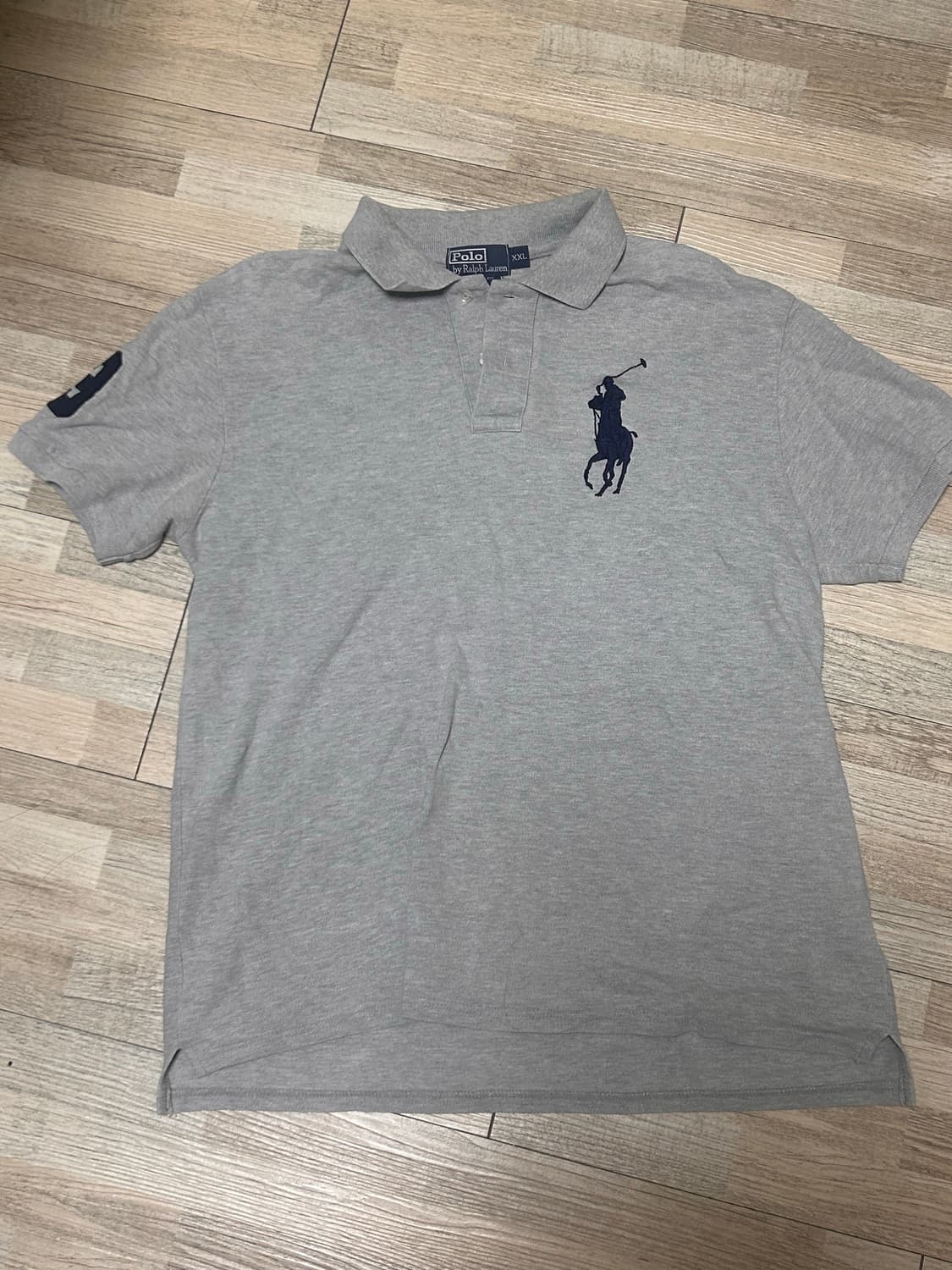 폴로 빅포니 회색 반팔 상품이미지1