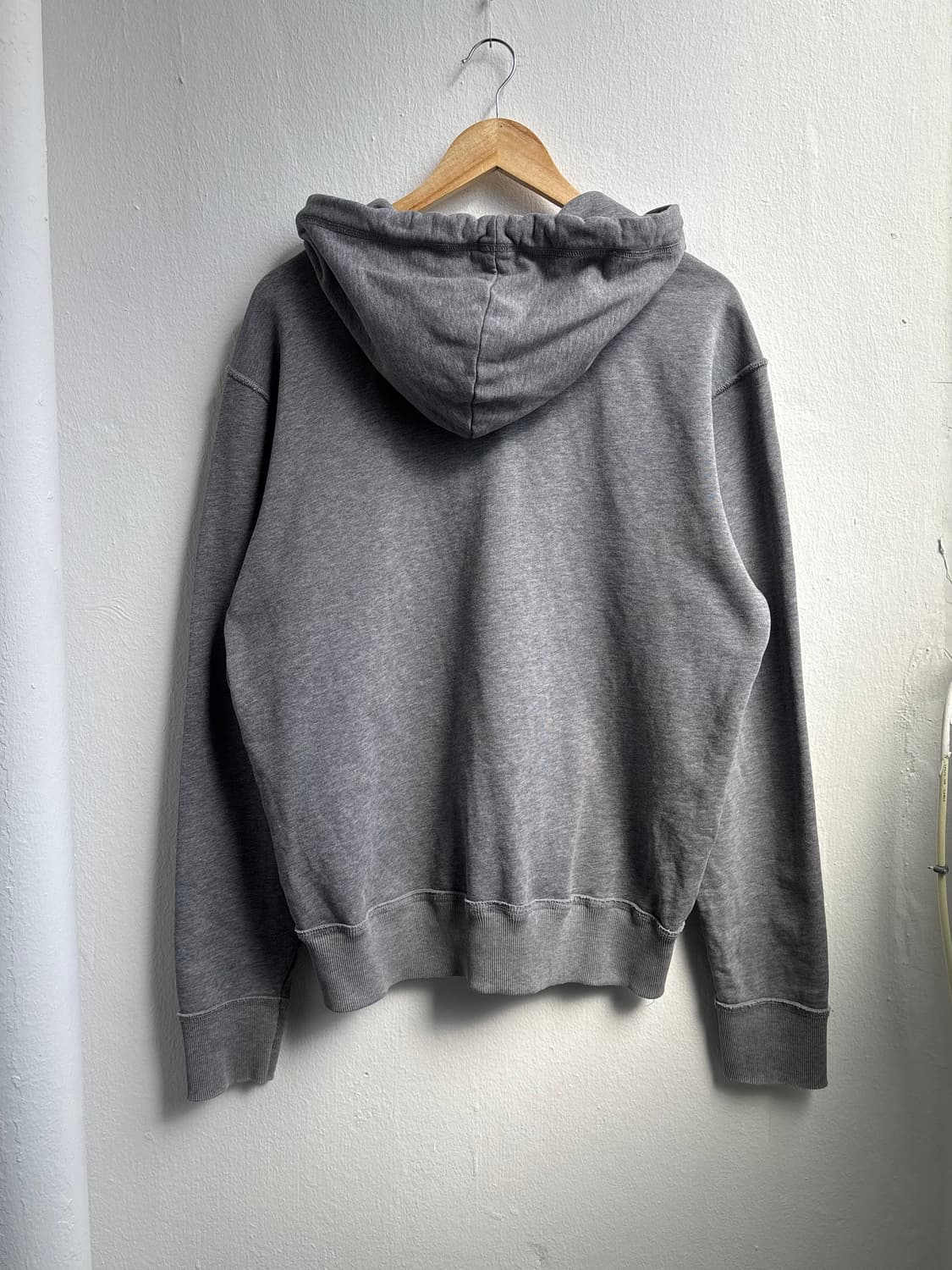 TBJ Jeans Grey Embroidered Hood Zip-Up 상품이미지5