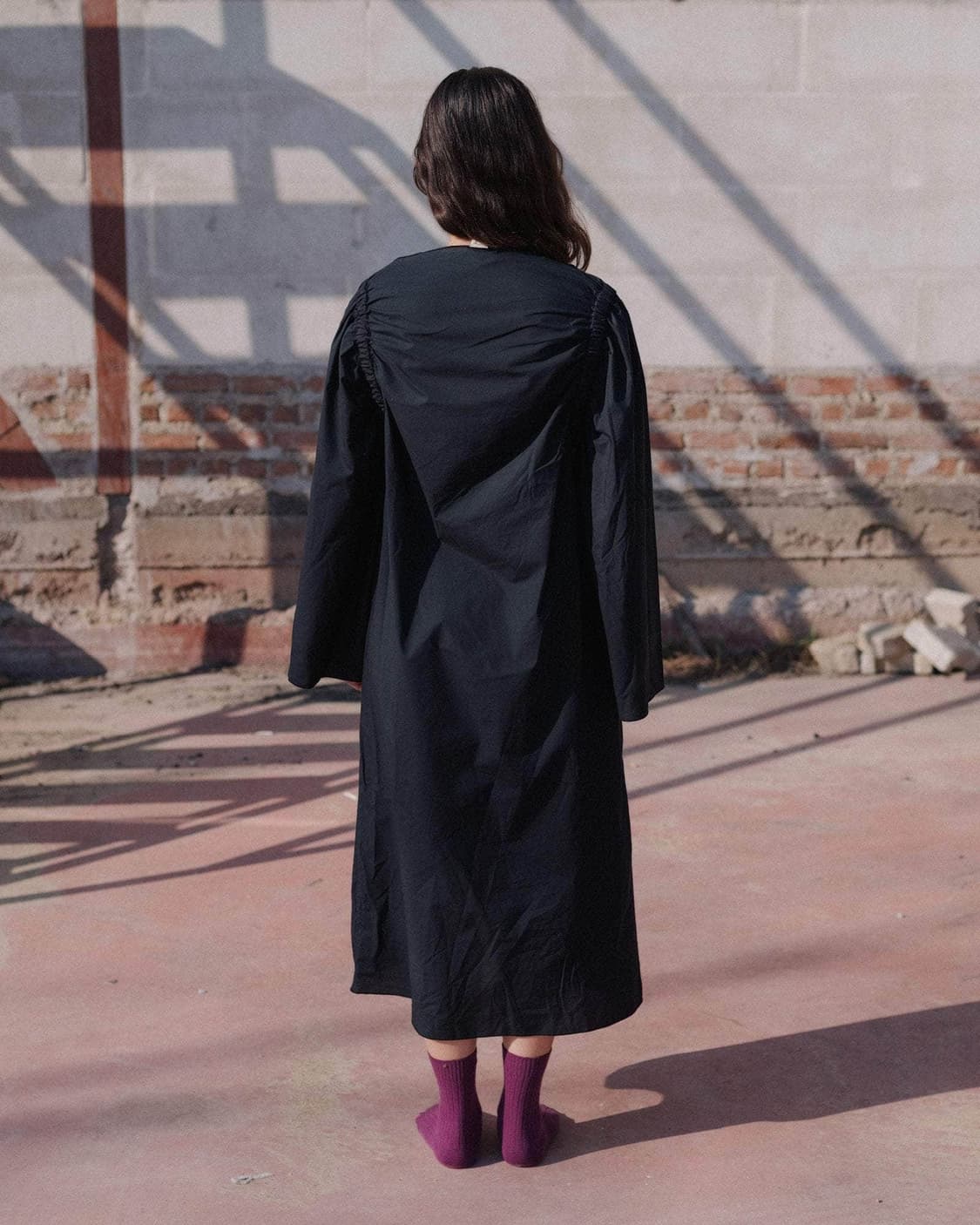 [XS,S,M]베이스레인지 25fw Simmon 드레스/블랙 상품이미지3