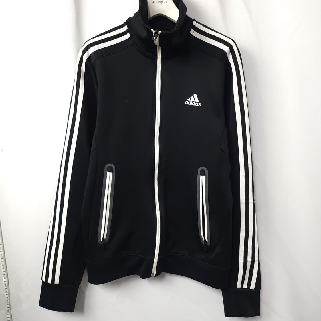 55[100] 아디다스 파이어버드  퍼포먼스 로고 트랙탑 져지 블랙  상품이미지1