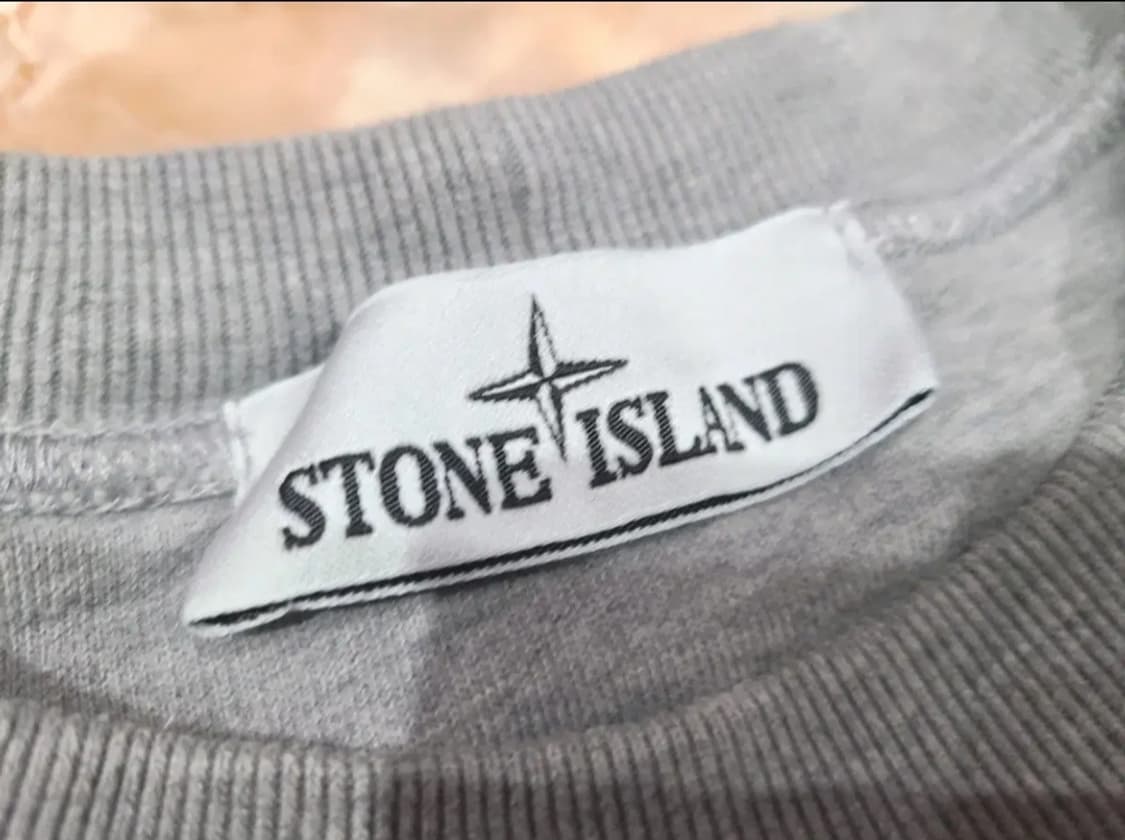 스톤아일랜드 그레이 맨투맨 티셔츠 상품이미지3
