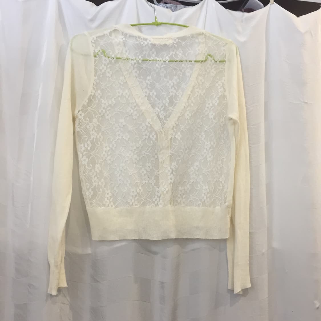 Vintage 히메갸루 페어리 백시스루 가디건 상품이미지1