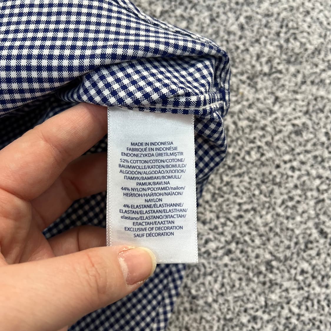 M 폴로랄프로렌 여성 체크 반팔 셔츠 0313M 상품이미지3