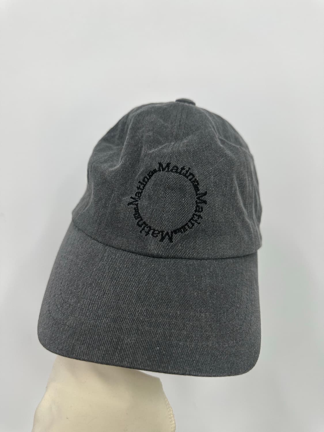 마뗑킴 차콜 볼캡  상품이미지1