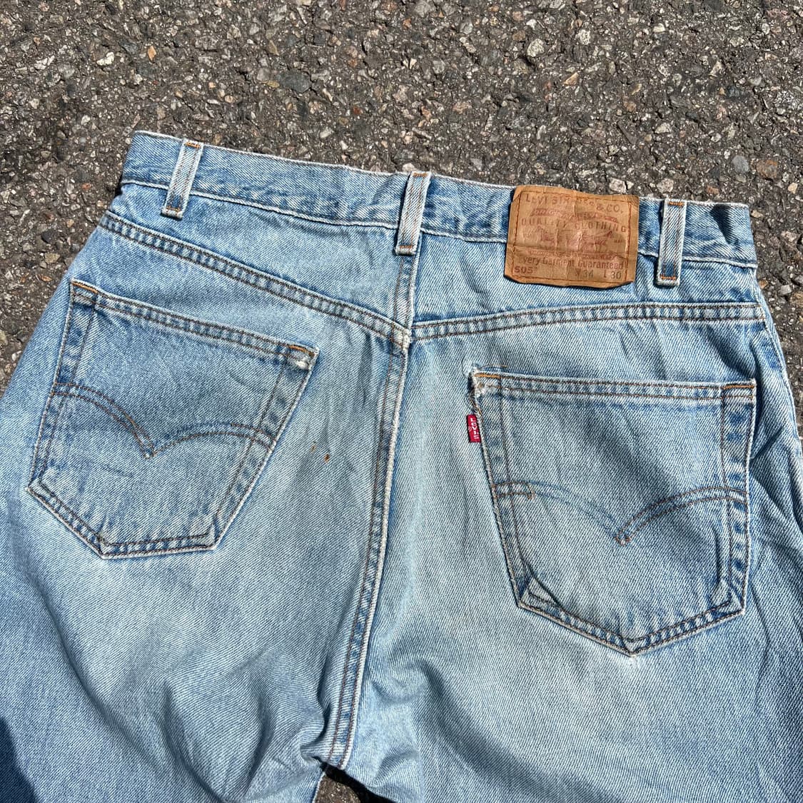 00‘s USA Made 리바이스 505 데님 팬츠 상품이미지6